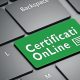 CERTIFICATI ON LINE