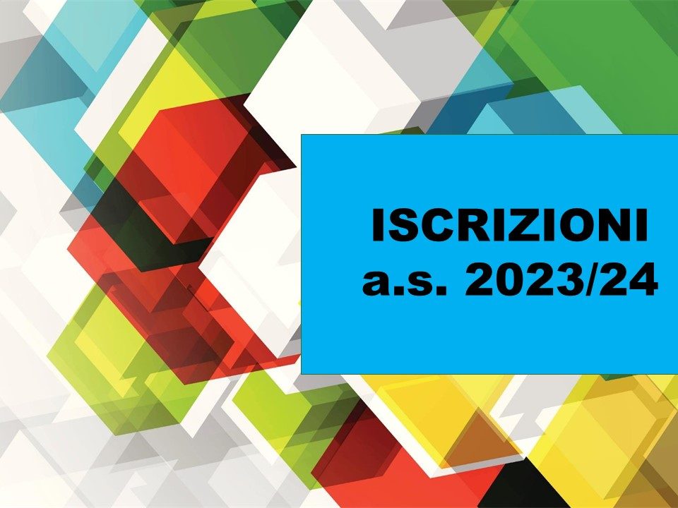 ISCRIZIONI 2023 24