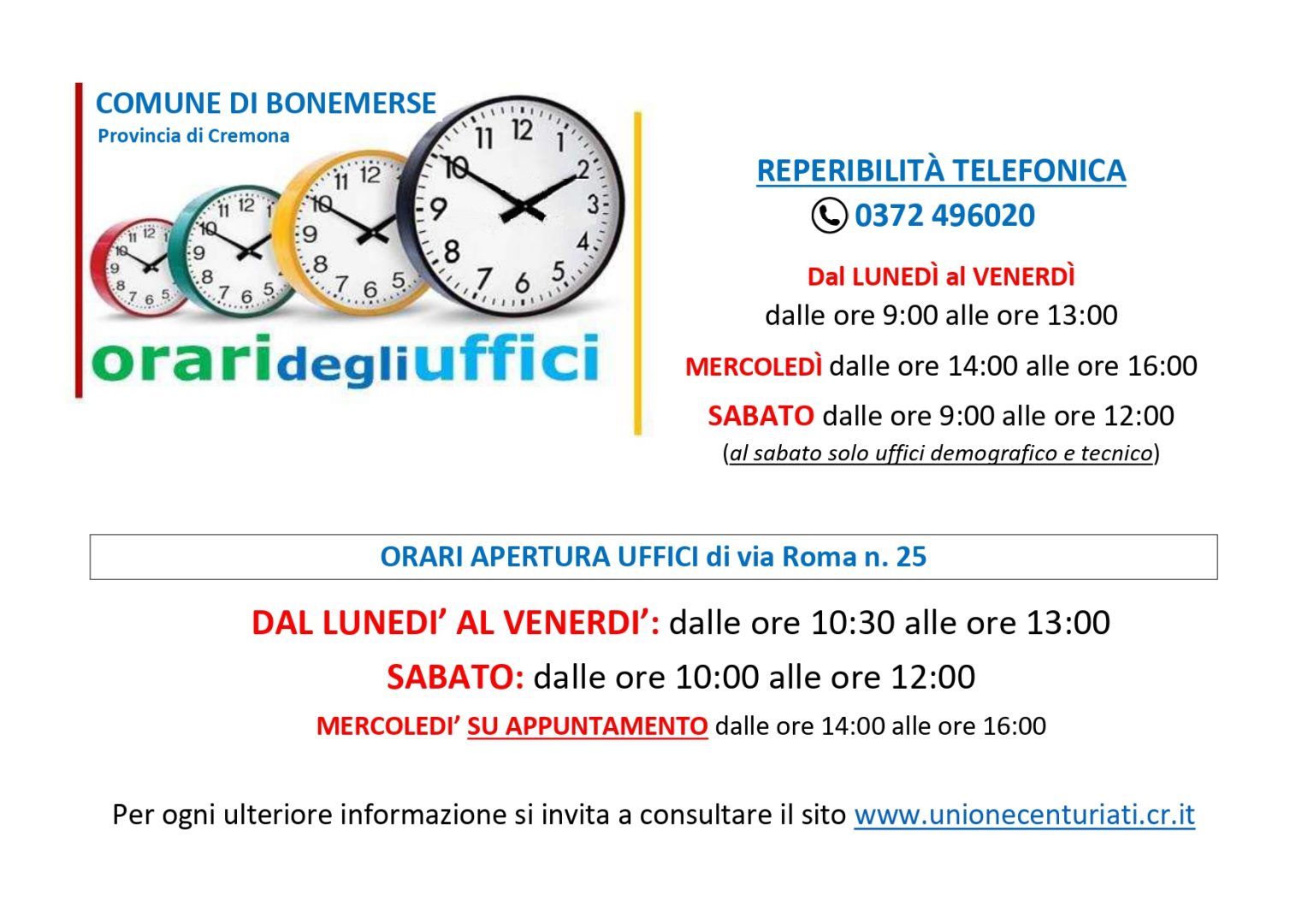 2023 Apertura uffici BONEMERSE