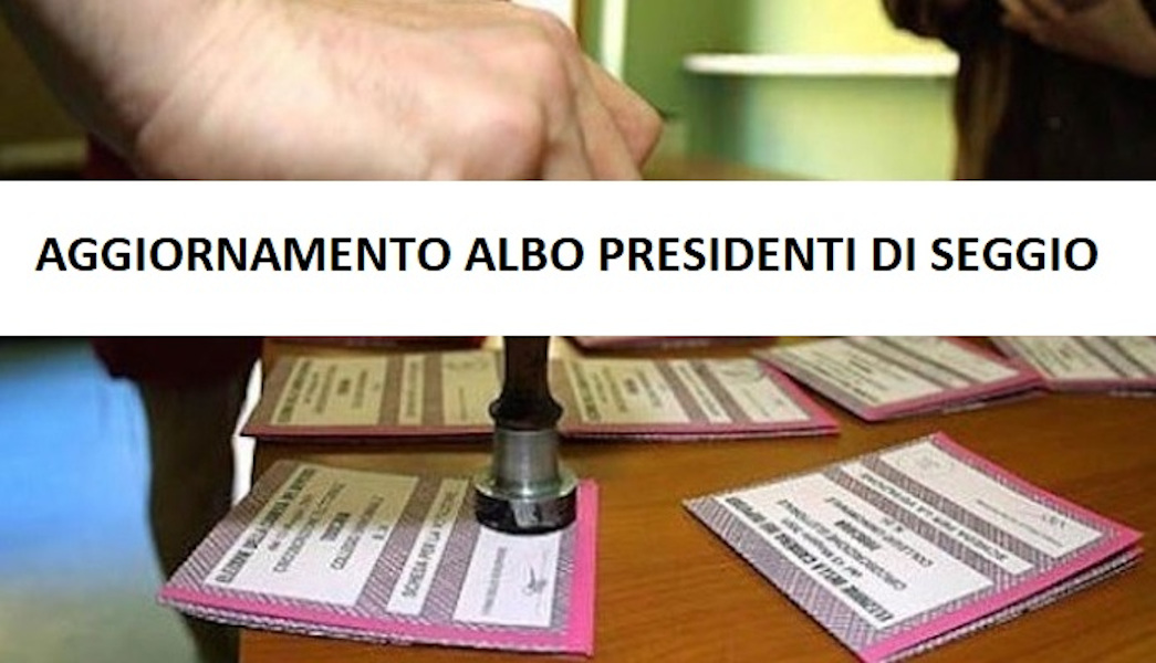 Albo presidenti seggio